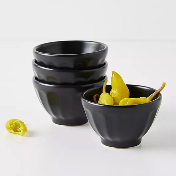 Anthropologie Other - Set of 2 Purple Mini Latte Bowls, Anthropologie